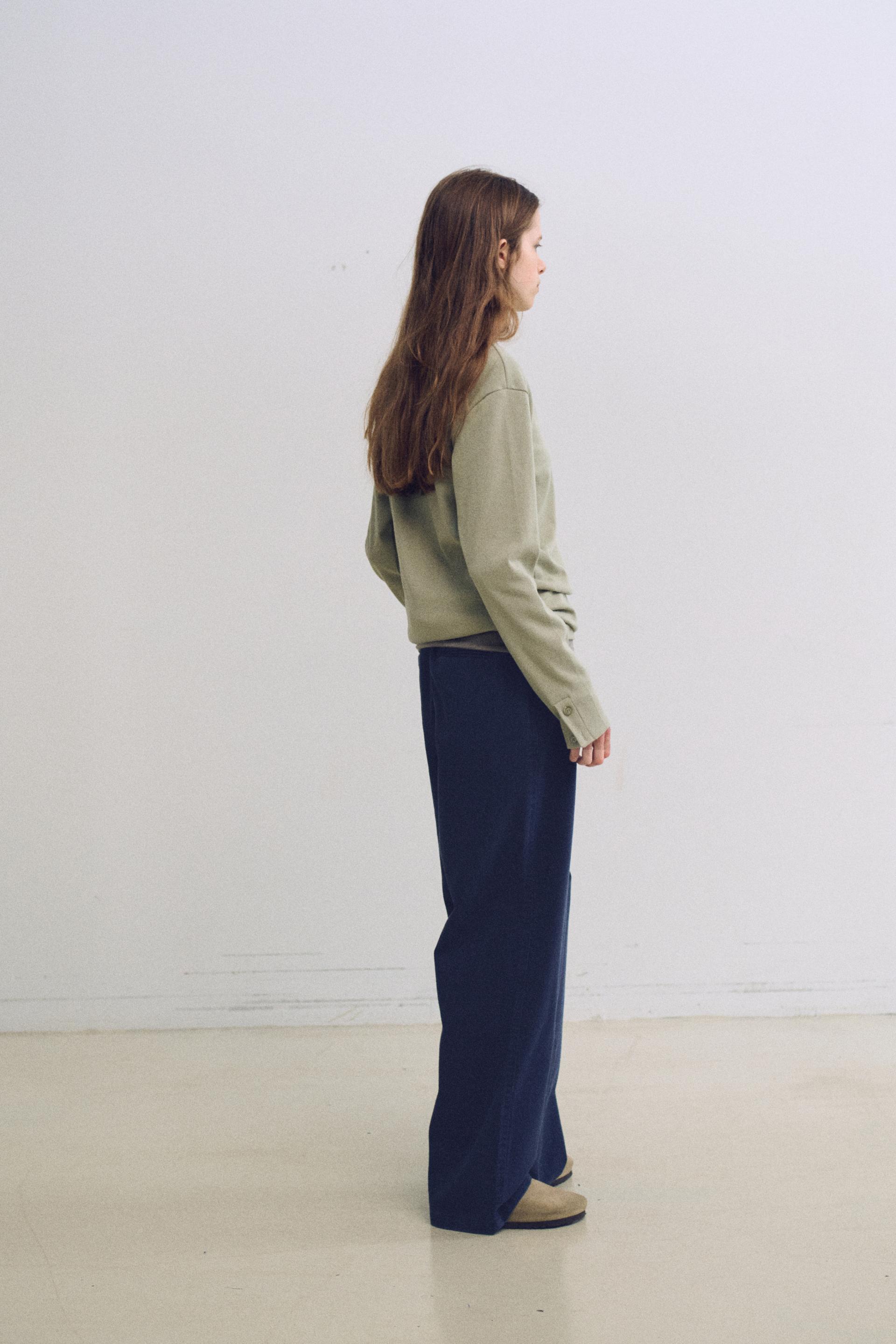 alter deep henley t-shirt (dusty mint)