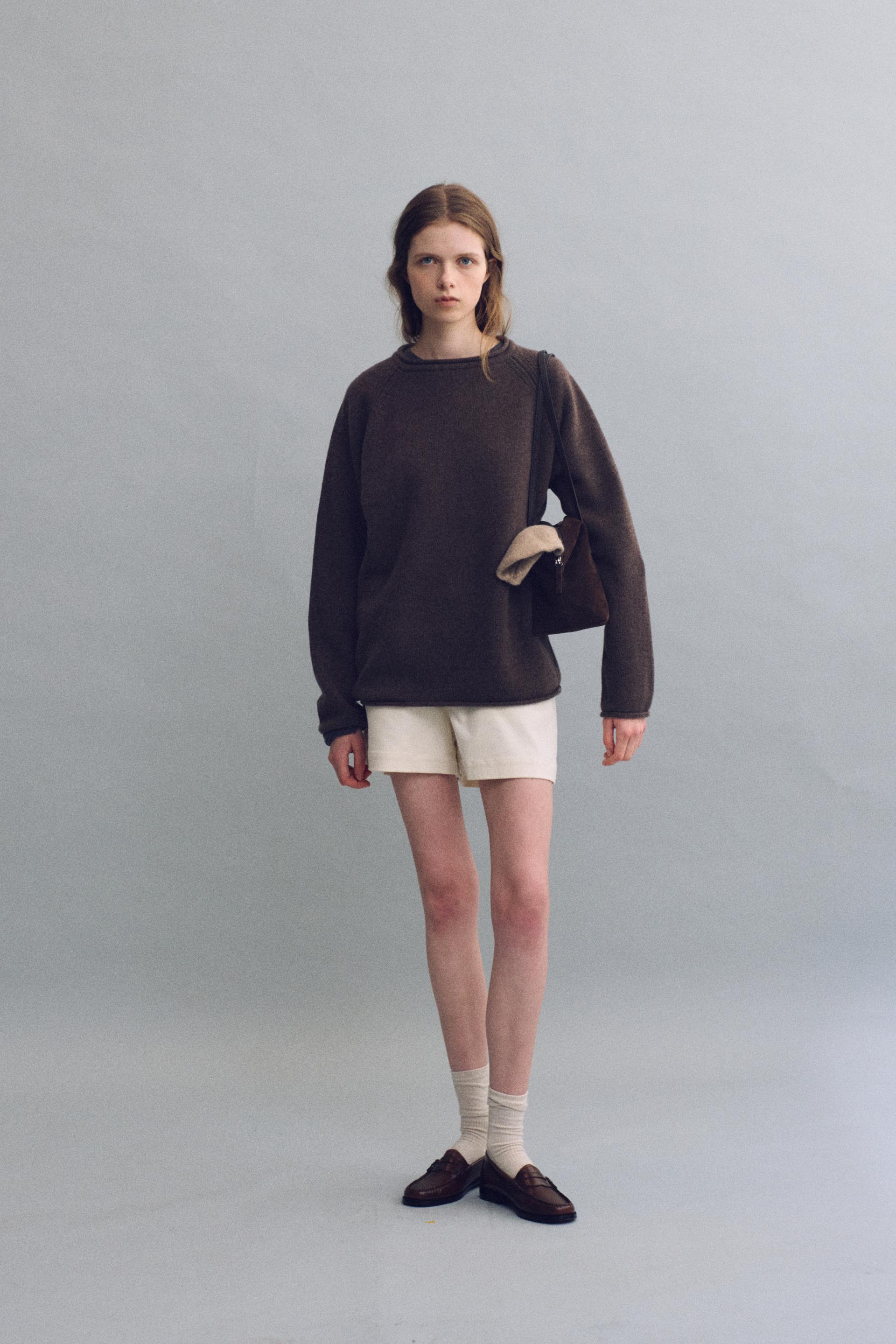 bias herring knit (cocoa)