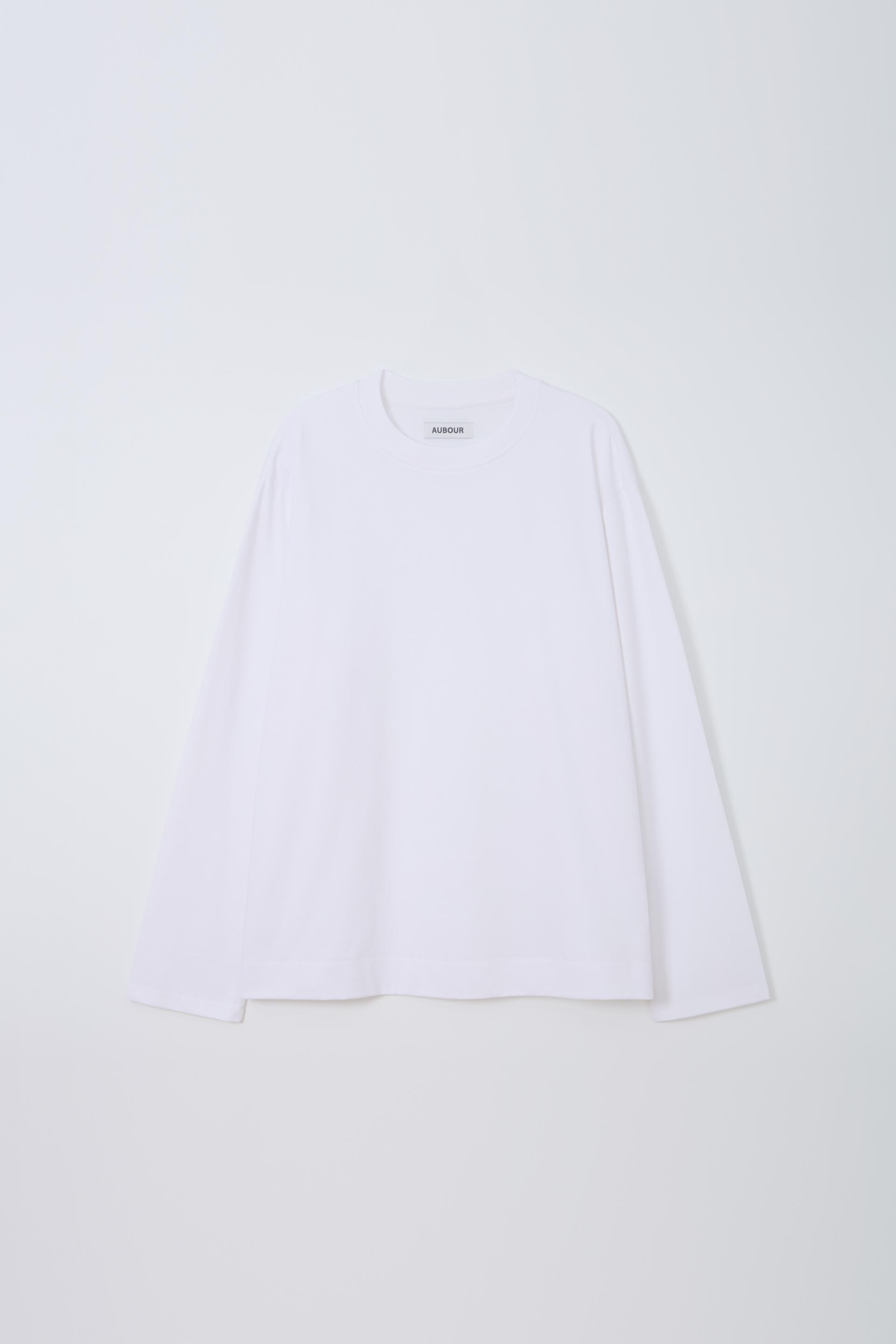 core long sleeve t-shirt (white)