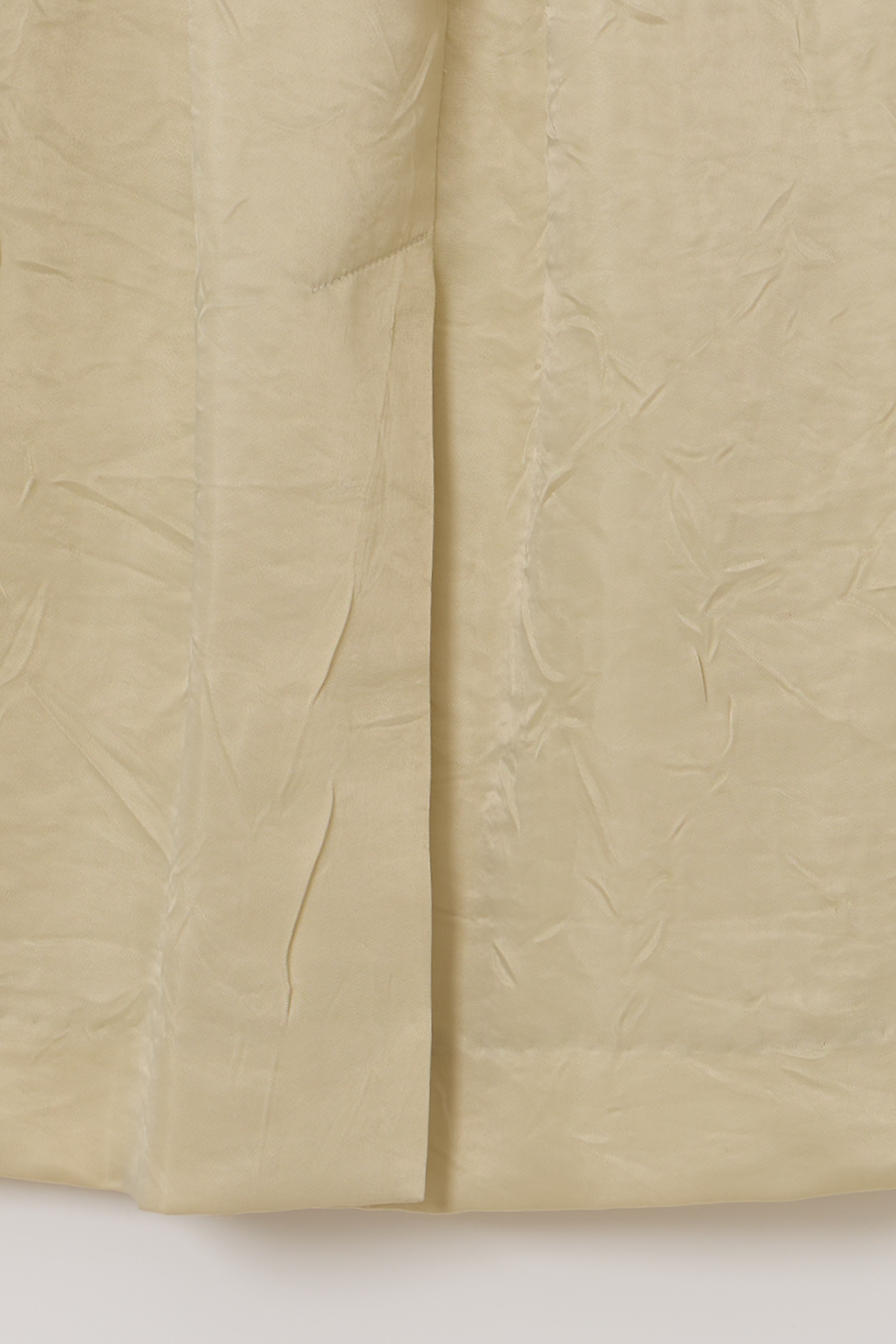 putty satin skirt (citron yellow)