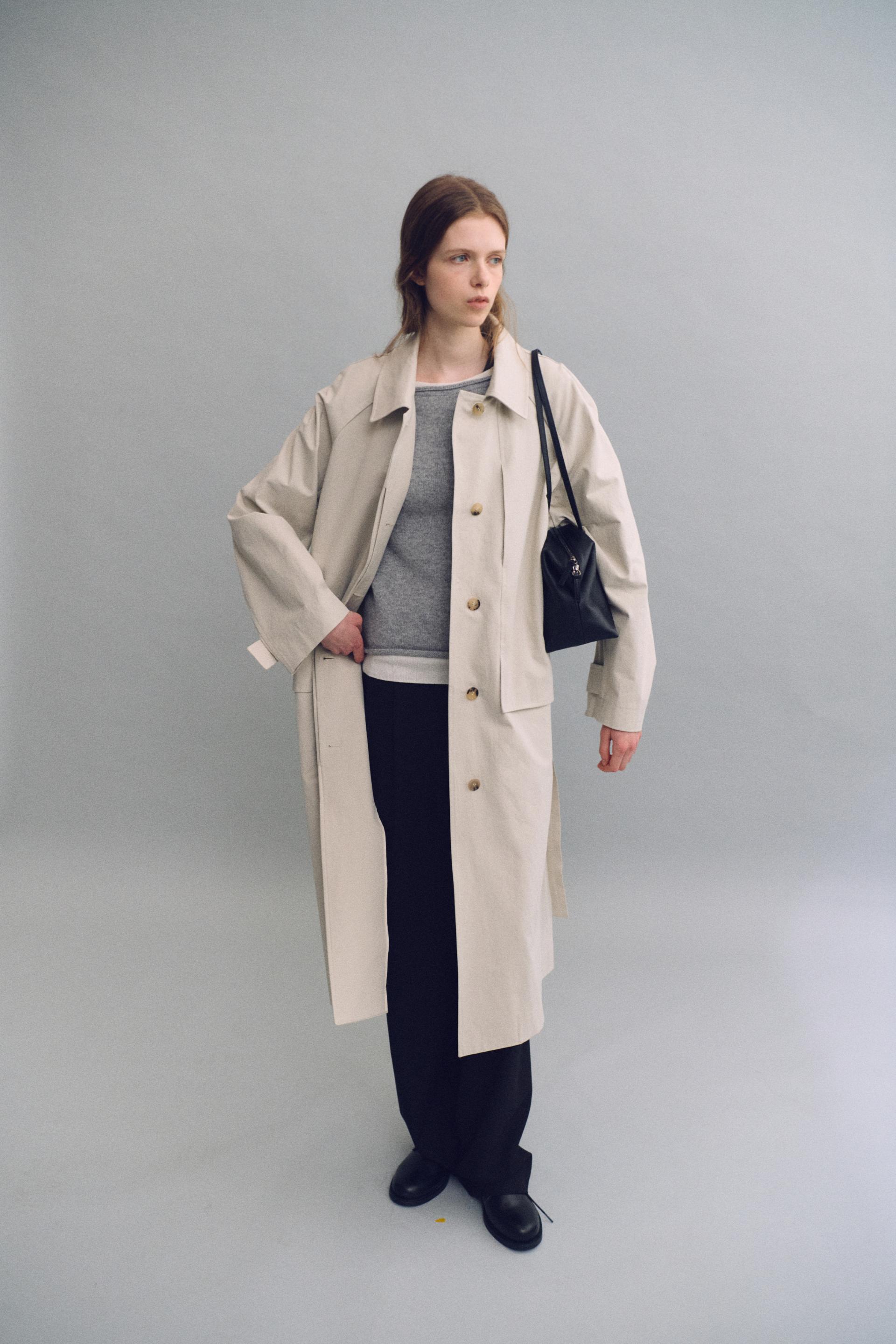 layered roll knit (light grey)