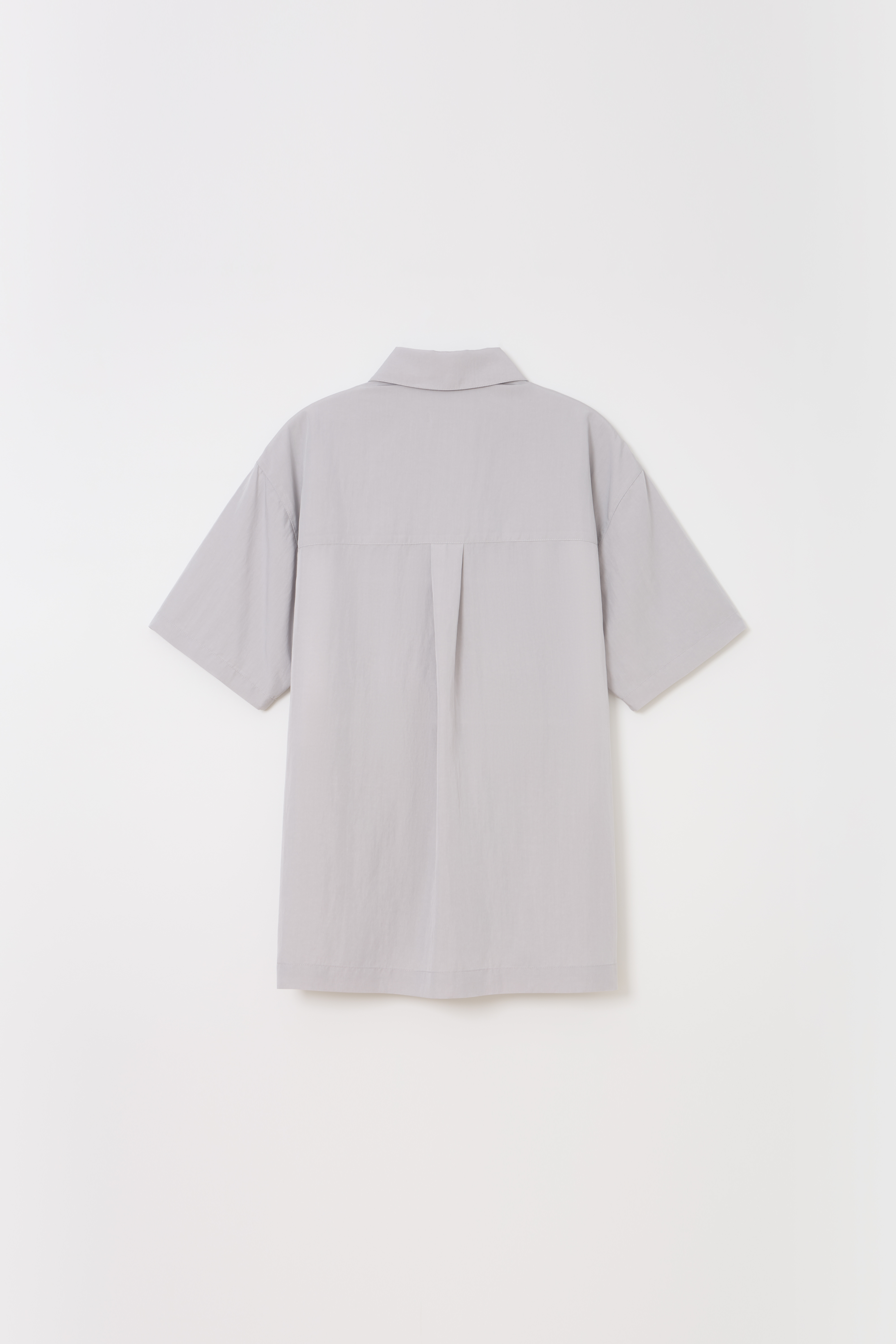 wrinkled lapel shirts (dusty sky)