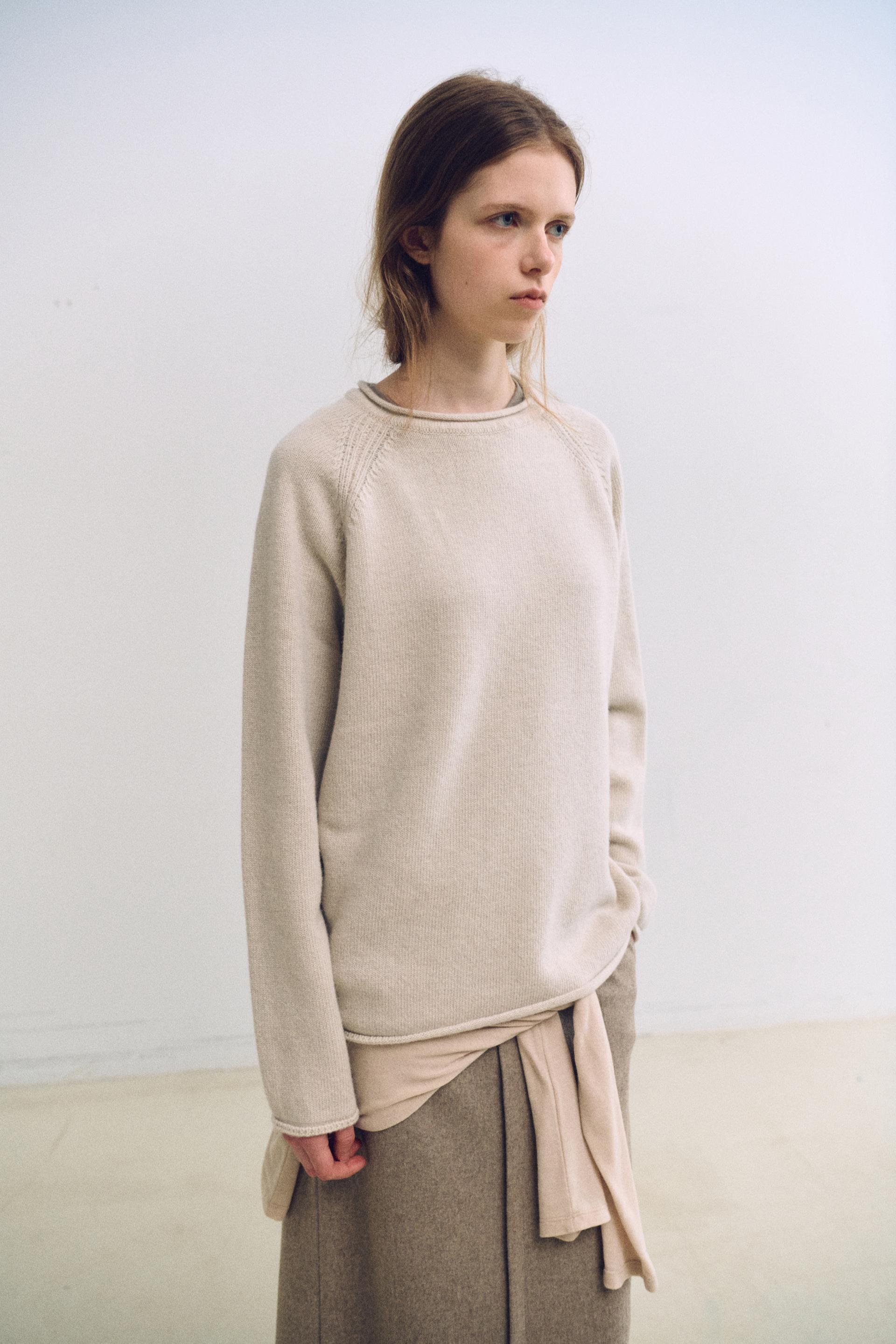 [3차 재입고 9/11 순차배송] bias herring knit (oatmeal)