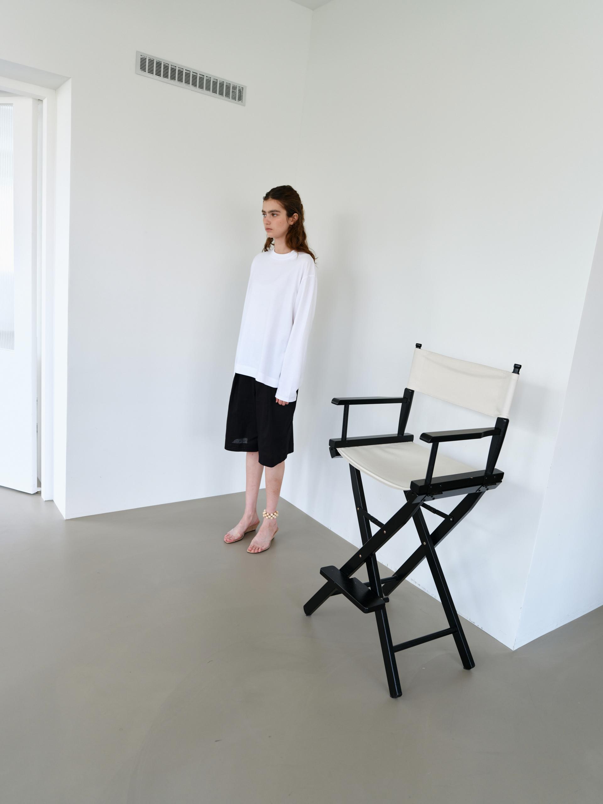 core long sleeve t-shirt (white)