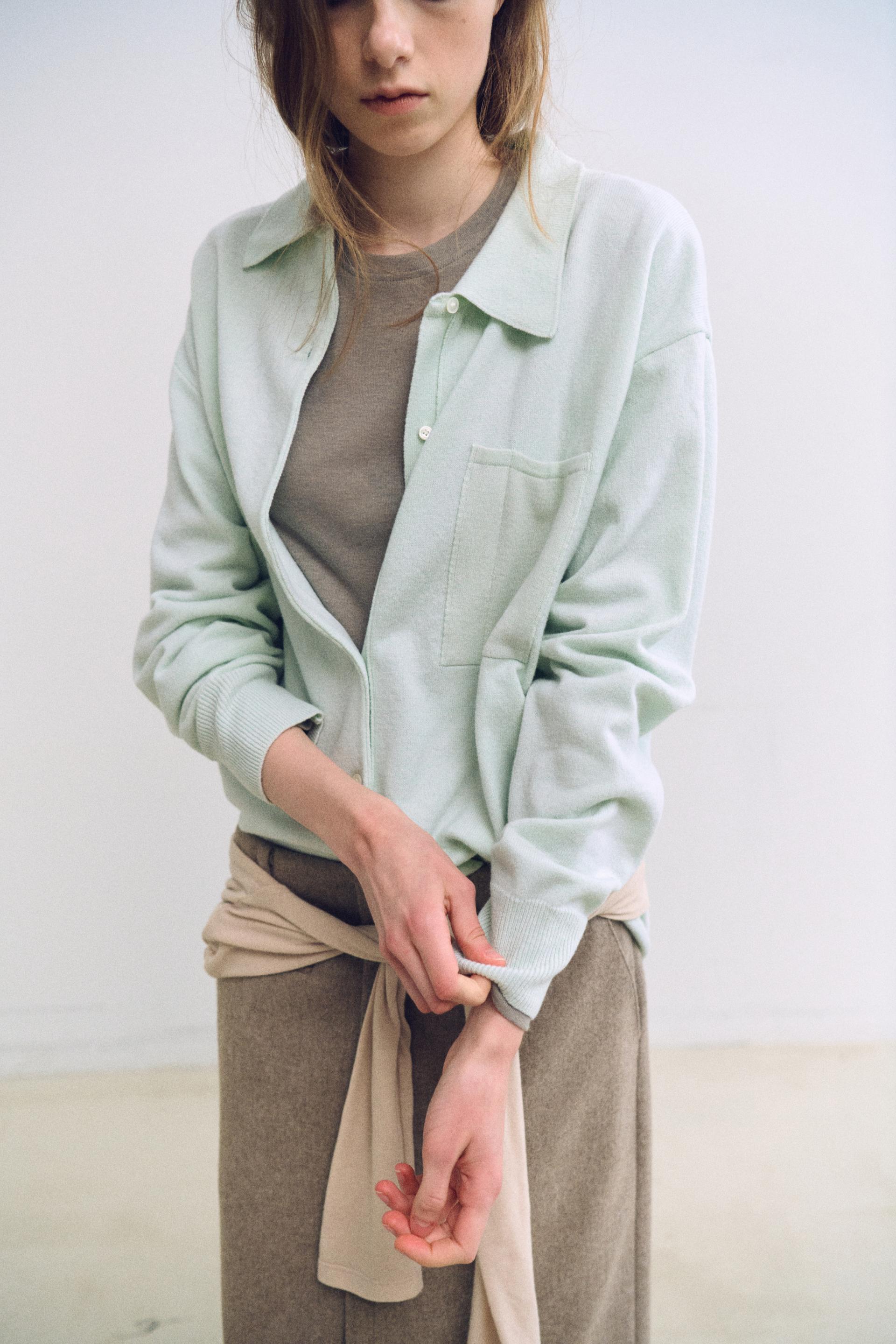bare long sleeve wool tee (5 colors)