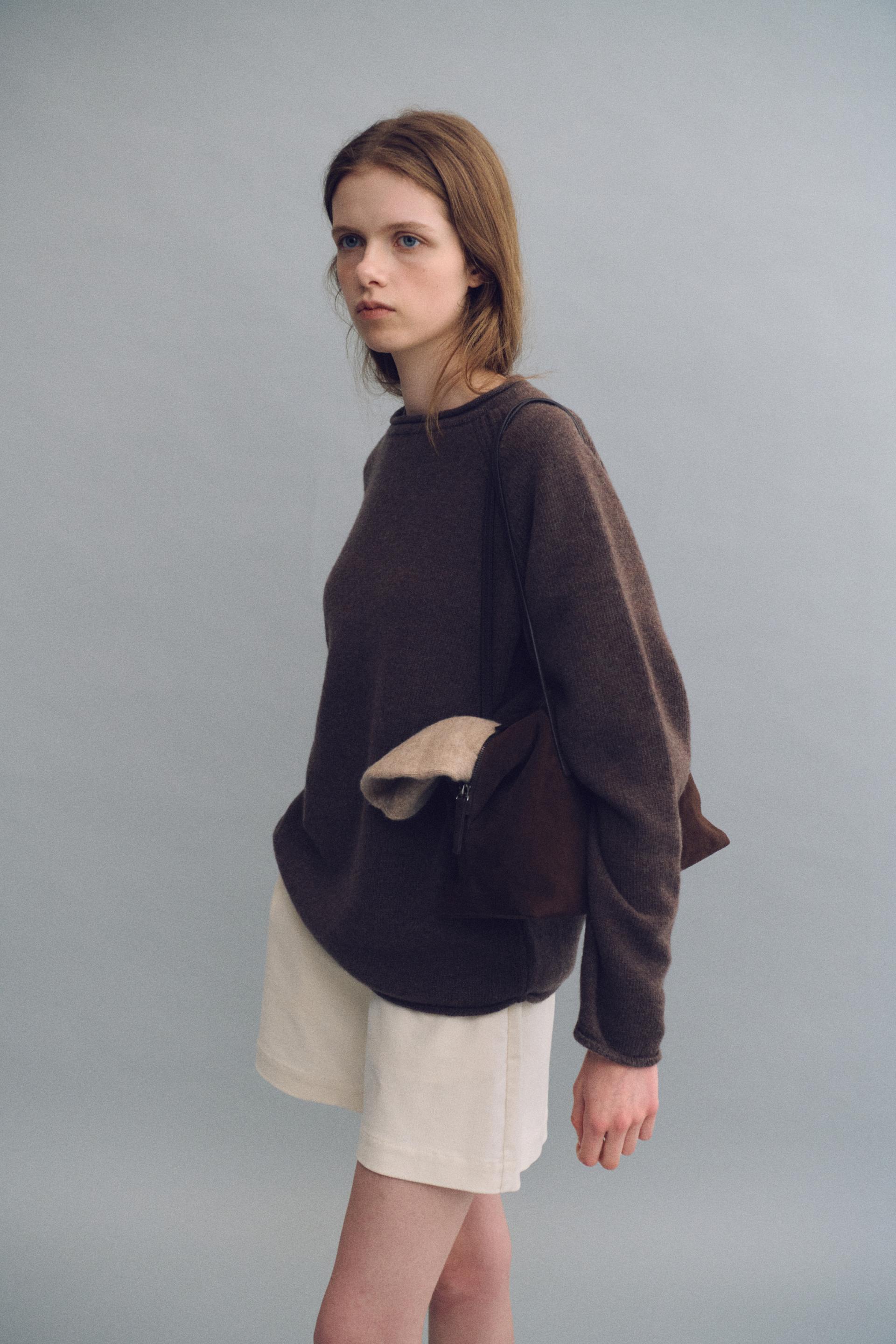 alter bowling bag (suede brown)