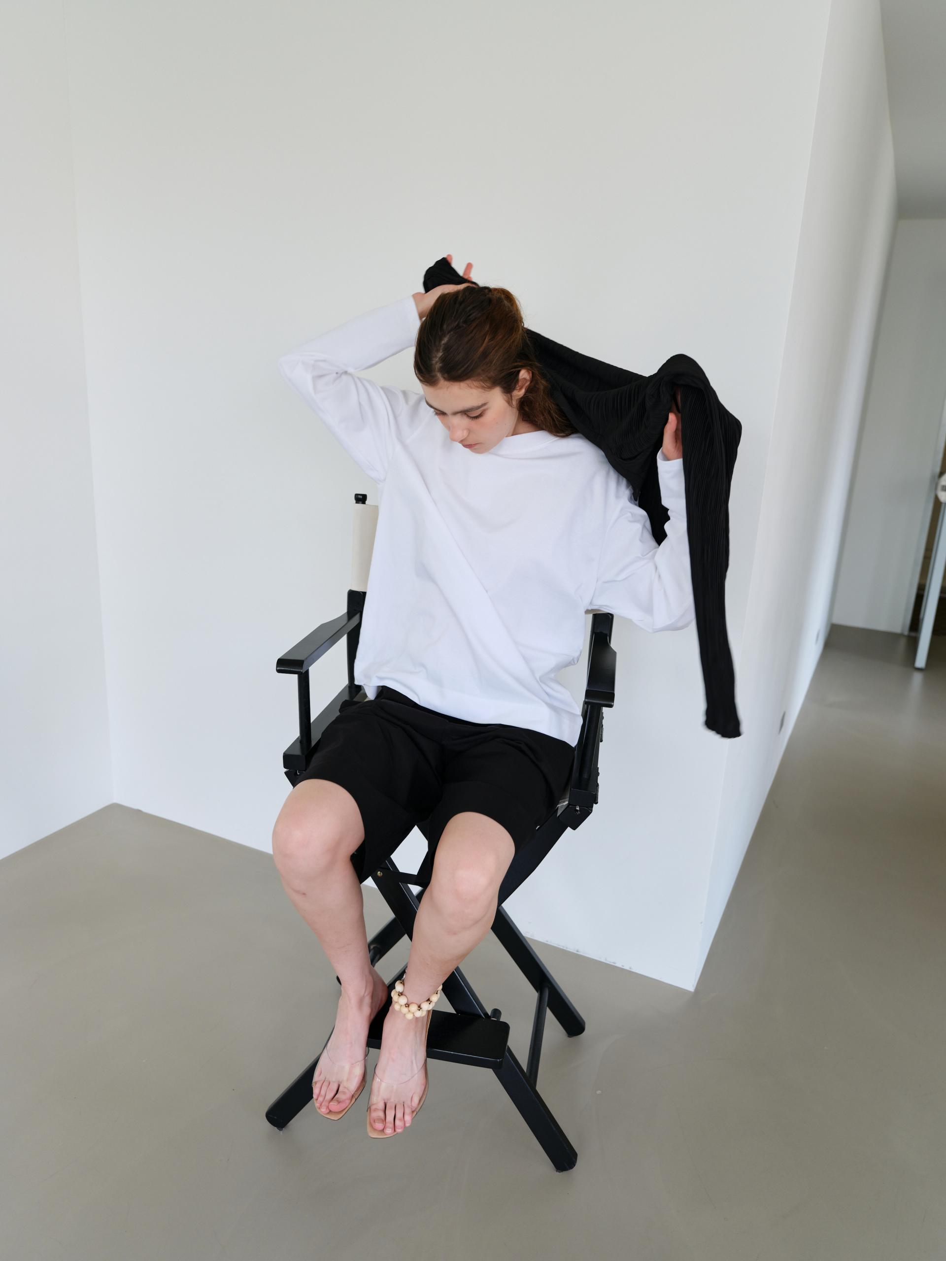 core long sleeve t-shirt (white)