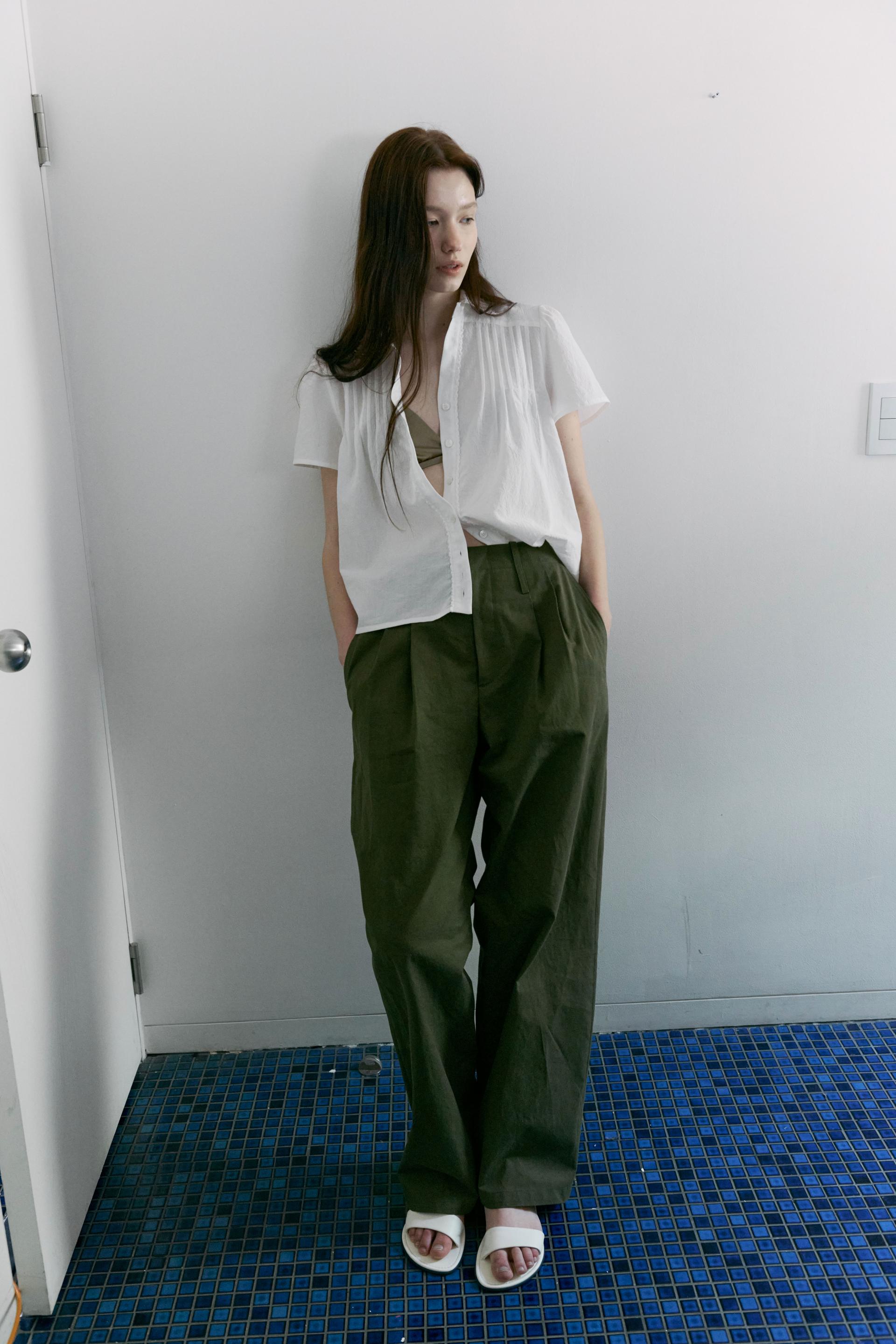 [4차 재입고] lace cap blouse (white)