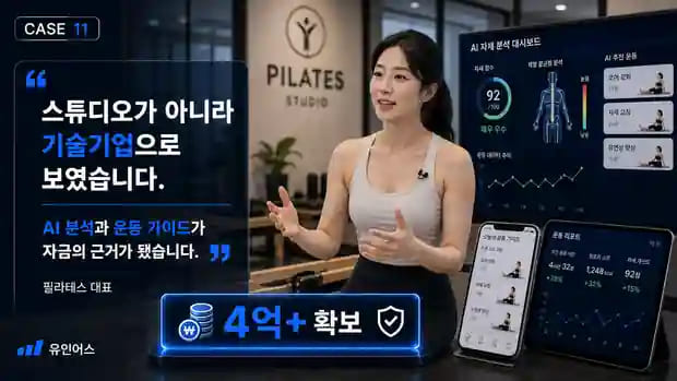 필라테스 대표가 4억을 조달한 방법 — 소규모 스튜디오에서 벤처 인증 기업이 되기까지 대표 인터뷰 핵심 문장