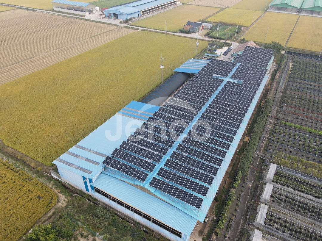 보리수 800kW 농가 지붕 태양광 발전소