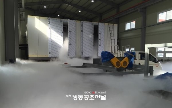 타이어파쇄용 -110℃ 다단 터널컨베이어