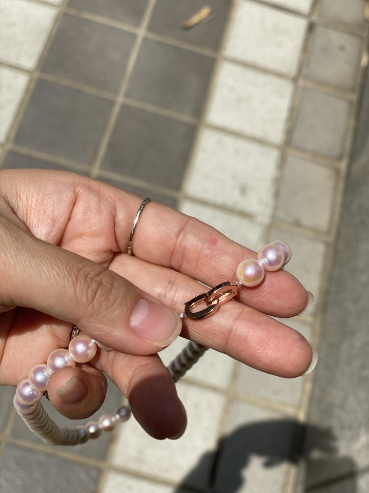 완전편함 14K 핑크 패션 특대장식