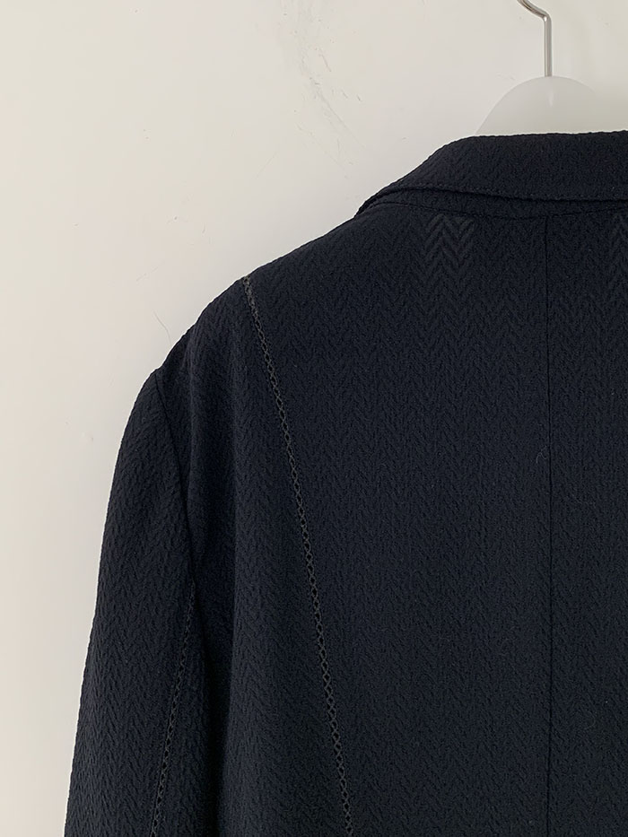 00's "Giorgio Armani" Three buttons Linen Jacket 복제