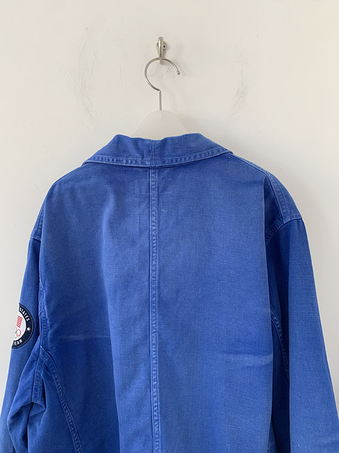00's "Polo Ralph Lauren" cotton x linen Military Coat 복제