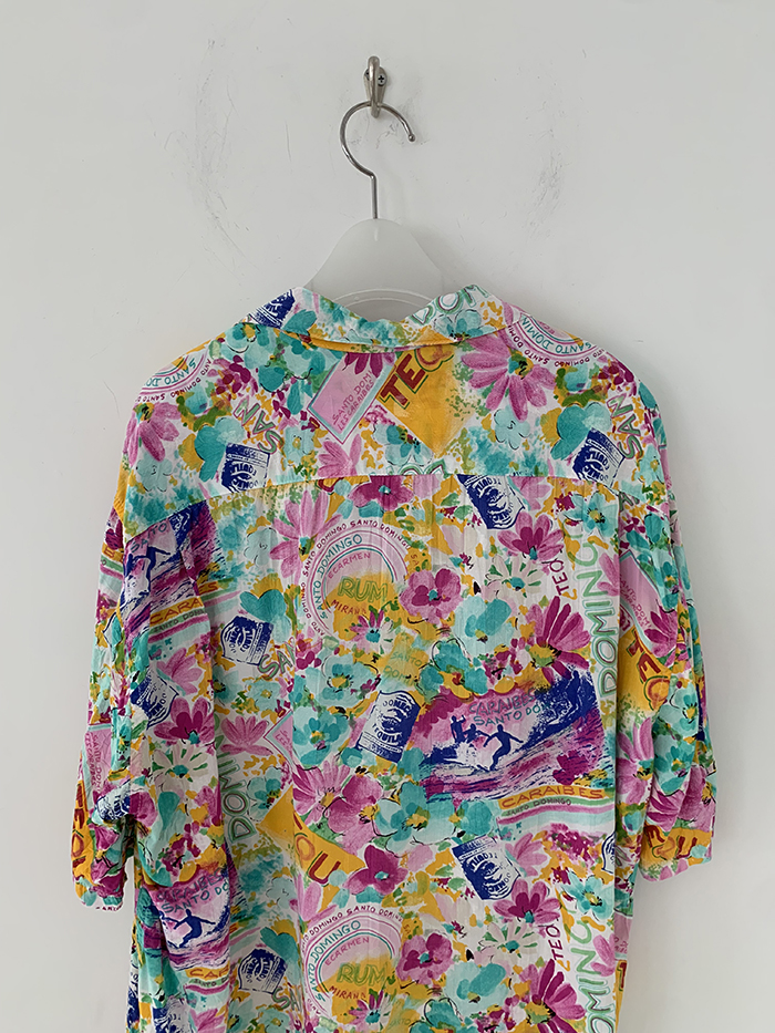 80's "Jams World" Hawaiian Shirts 복제