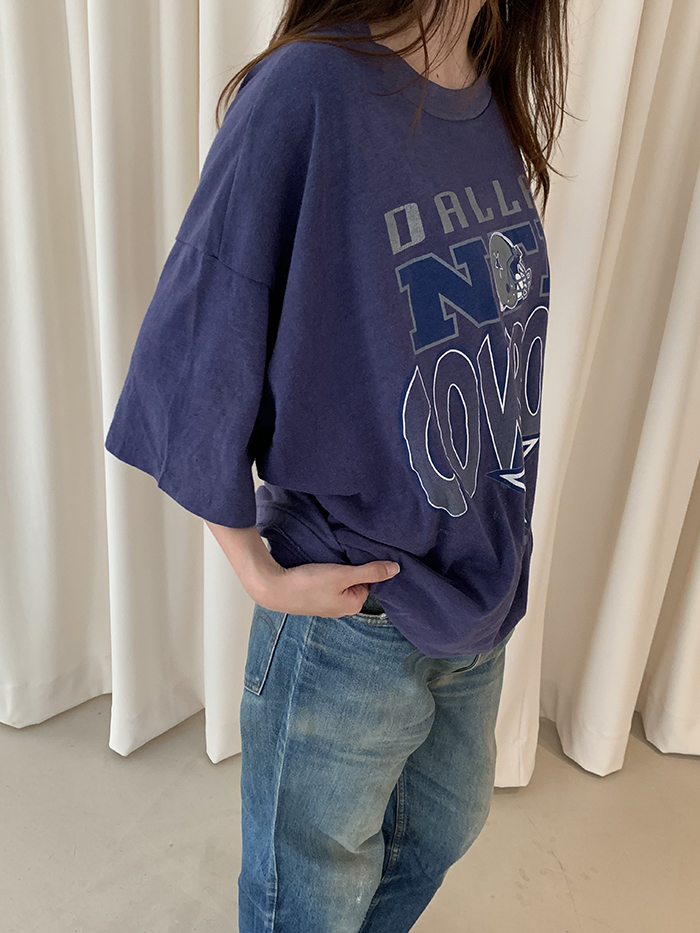 90's "Dallas Cowboys" USA 50/50 T-shirt