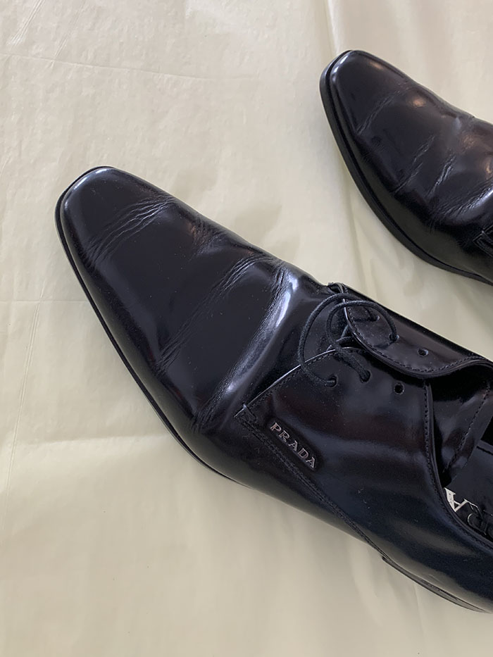 00's "PRADA" Derby Shoes