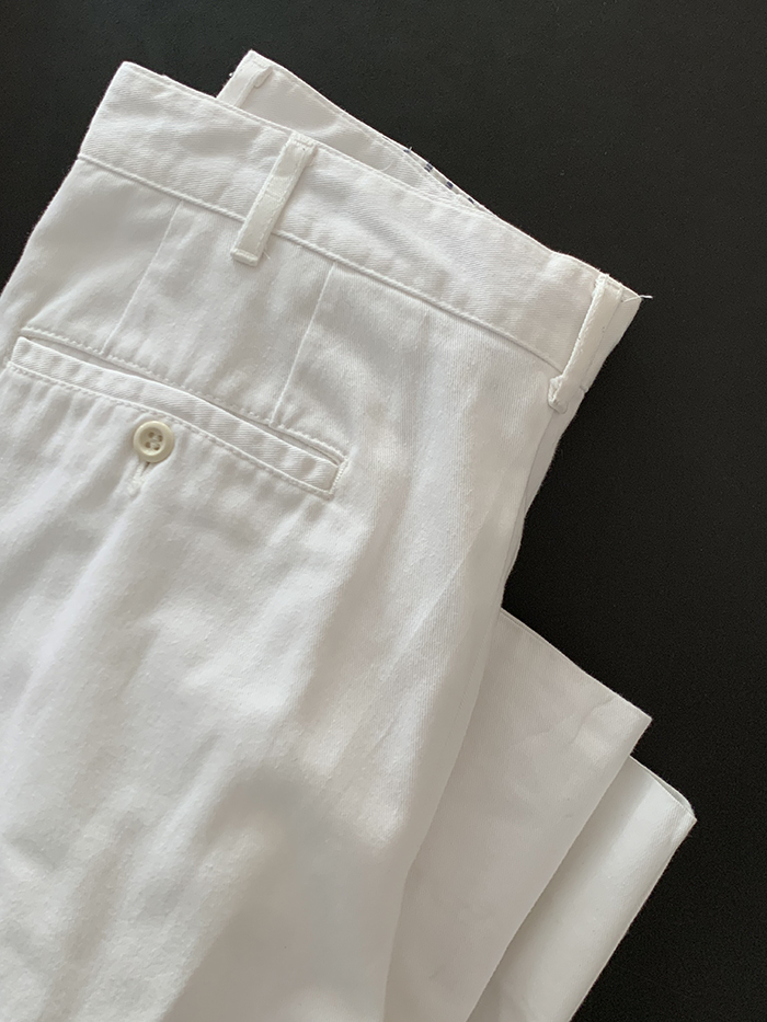 90's "J.Crew" Pintuck chino Pants