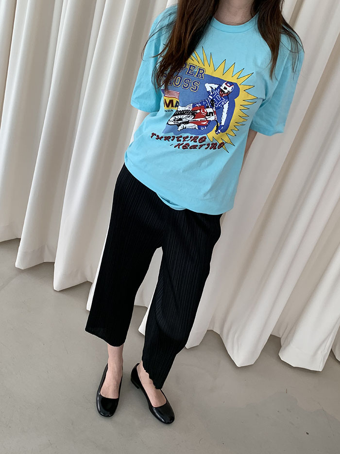 80's "ISSEY MIYAKE" PLEATS Pintuck Pants 복제