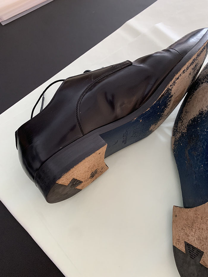 "Giorgio Armani" Calf Leather Loafer Shoes 복제