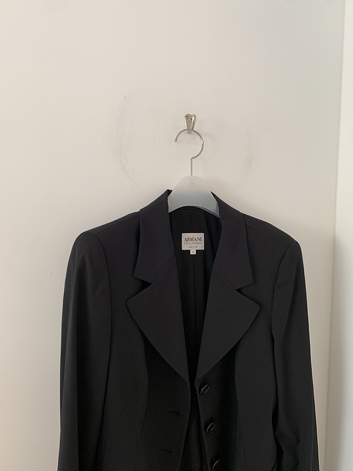 00's "Armani Collezioni" wool Jacket 복제