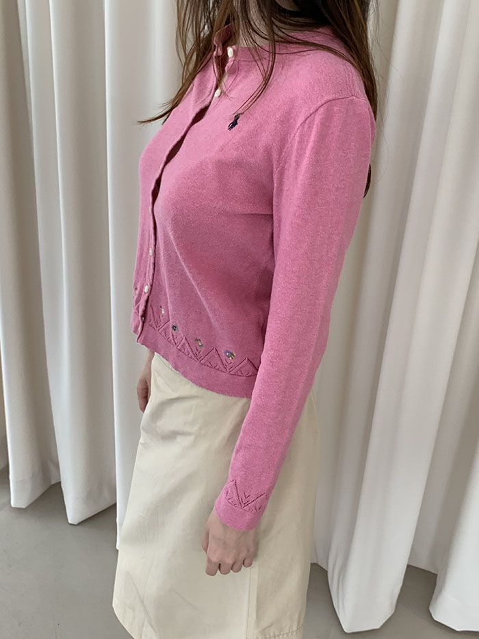 90's "Polo Ralph Lauren" wool Cardigan 복제