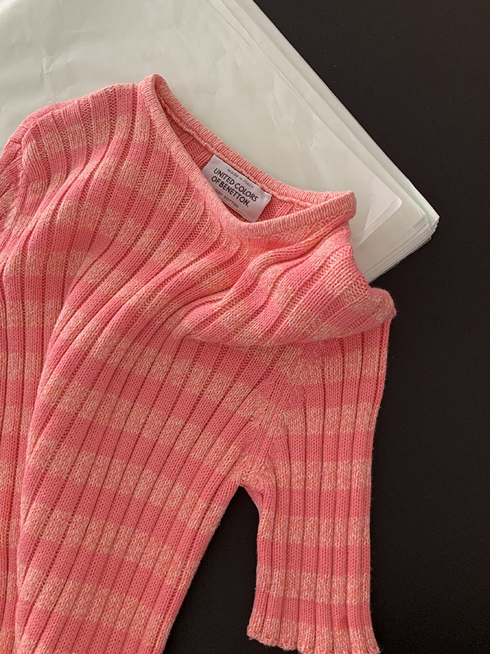 00’s “United Colors of Benetton” cotton T-shirt 복제