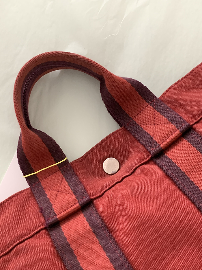 Vintage "Hermes" Fourre Tout Bag (Distressed) 복제 복제