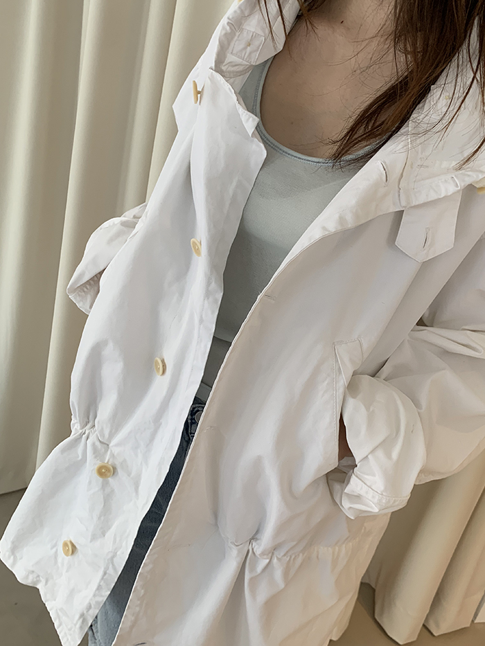 00's "Polo Ralph Lauren" ivory Mac Coat 복제