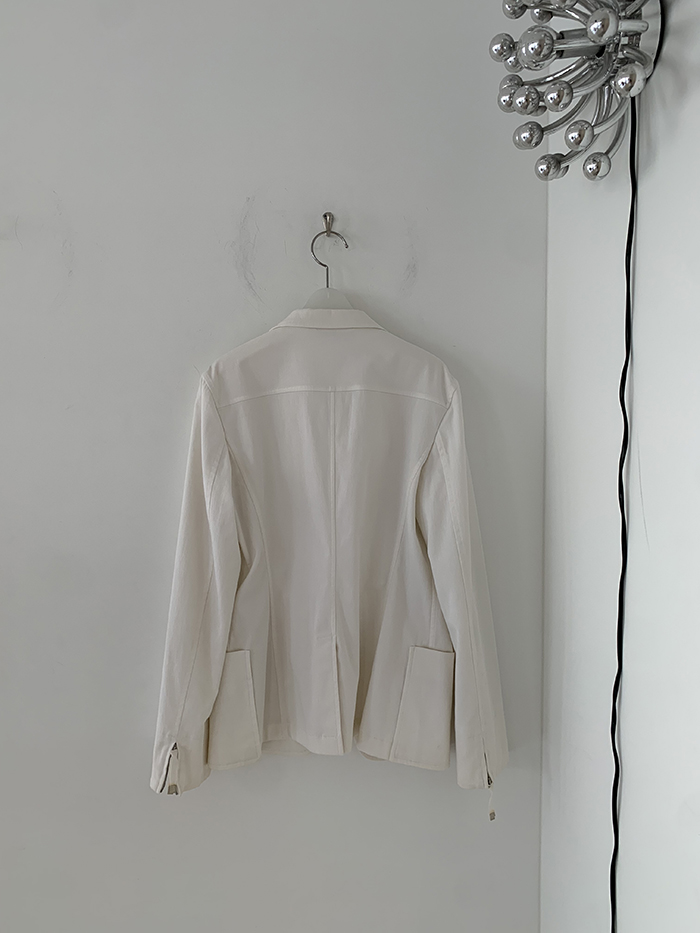 90's "JIL SANDER" silk Summer Jacket 복제 복제