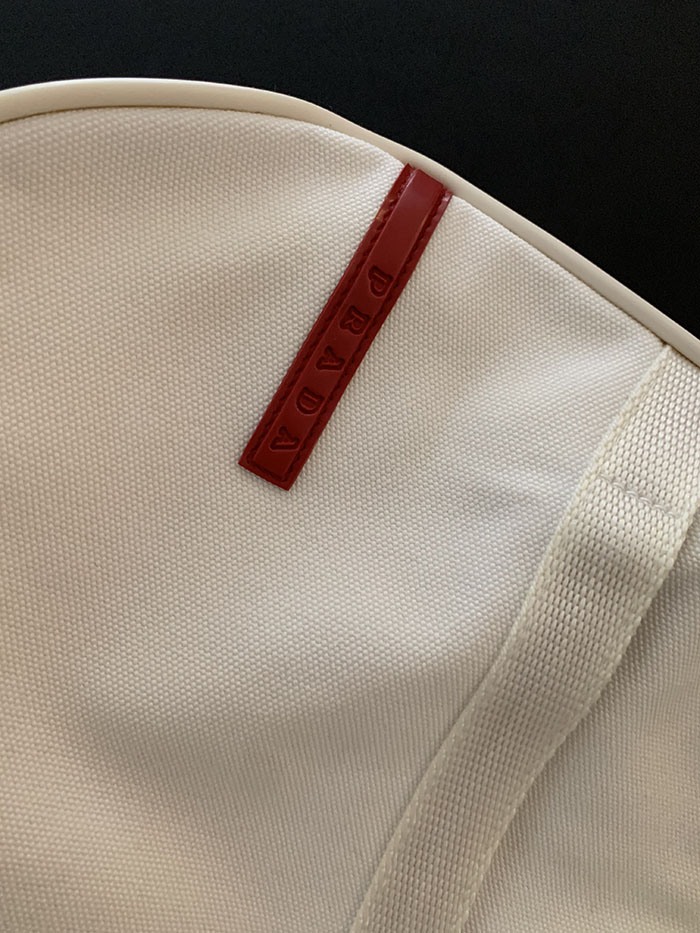 (Deadstock) 00's "PRADA" Canvas tote Bag 복제