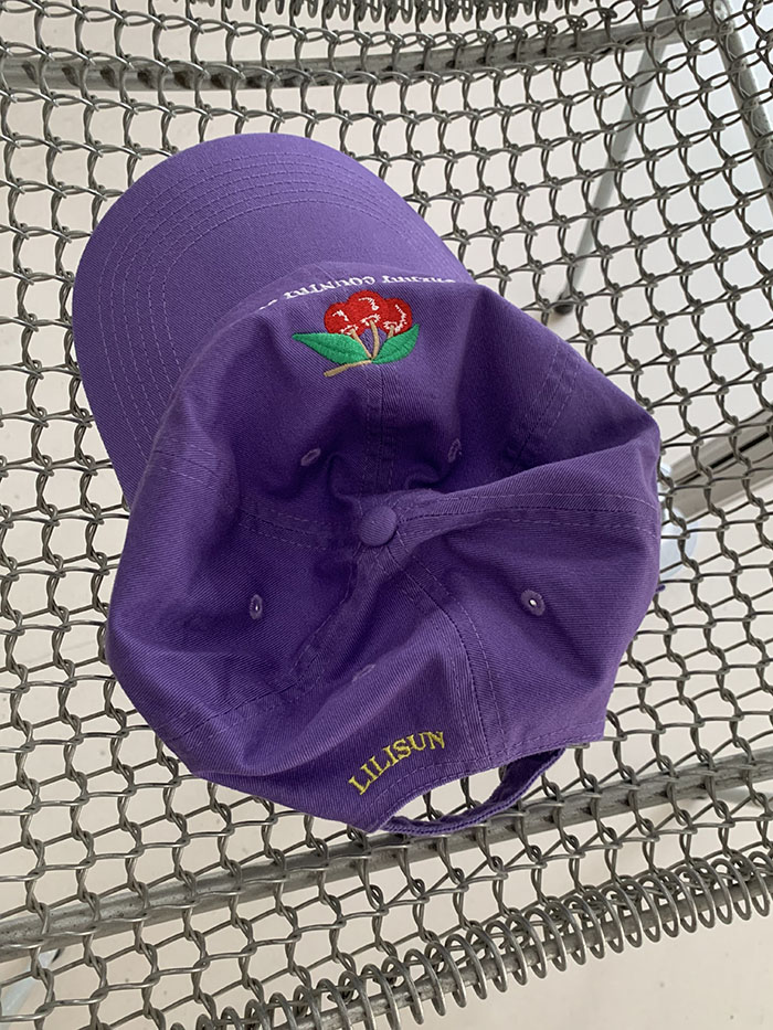 (new product) "Cherry Country Club" Cap (Lavender)