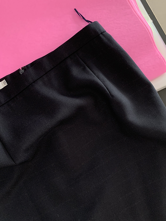 00's "JIL SANDER" wool Skirt 복제