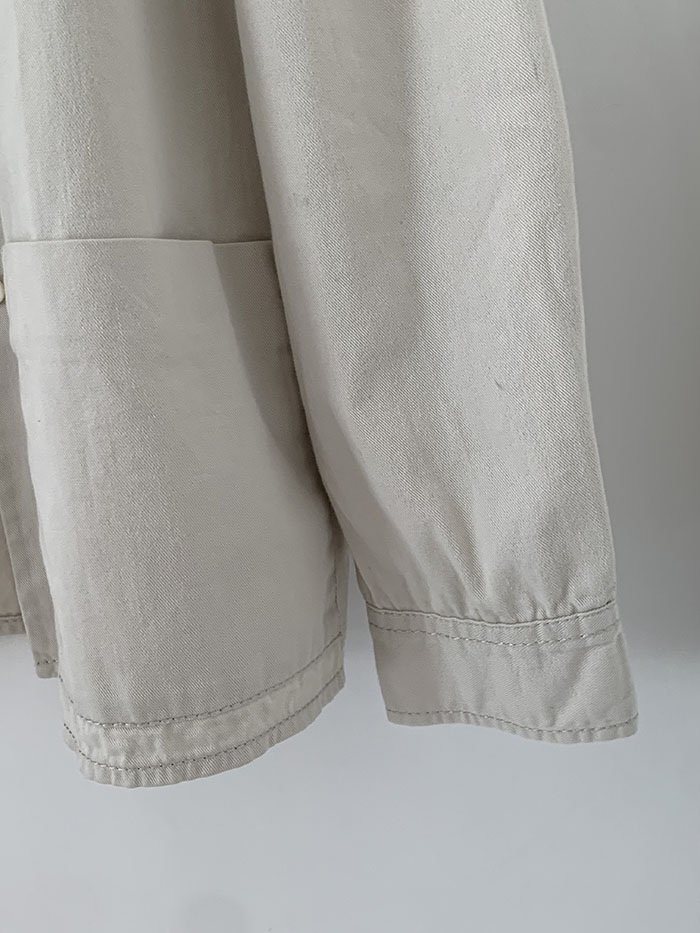 90's "PRADA" nylon zip up collar Jacket 복제
