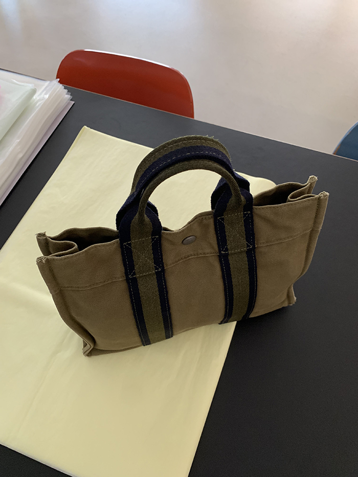 Vintage "Hermes" Fourre Tout Bag (Distressed)
