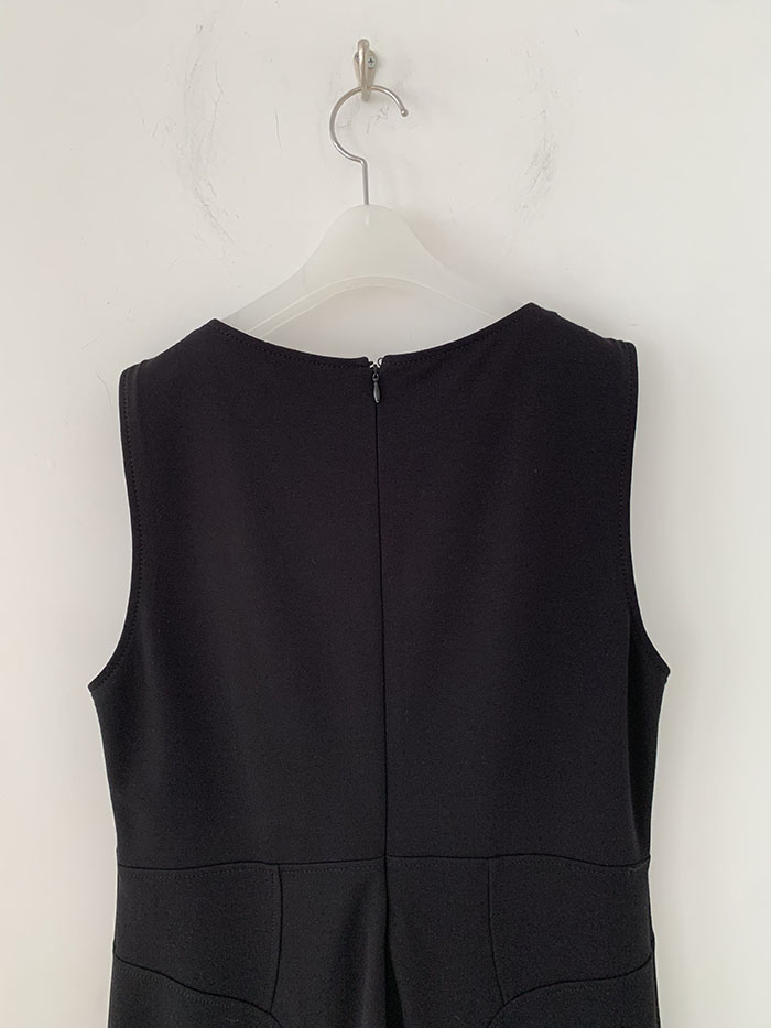 00's "Armani Collezioni" black Dress 복제
