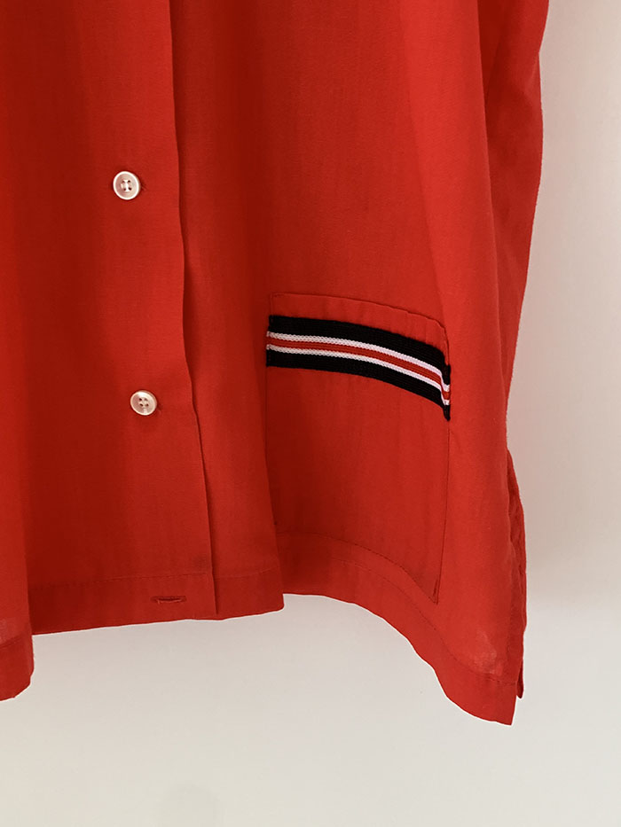 50-60's "Hilton" USA Bowling Shirt