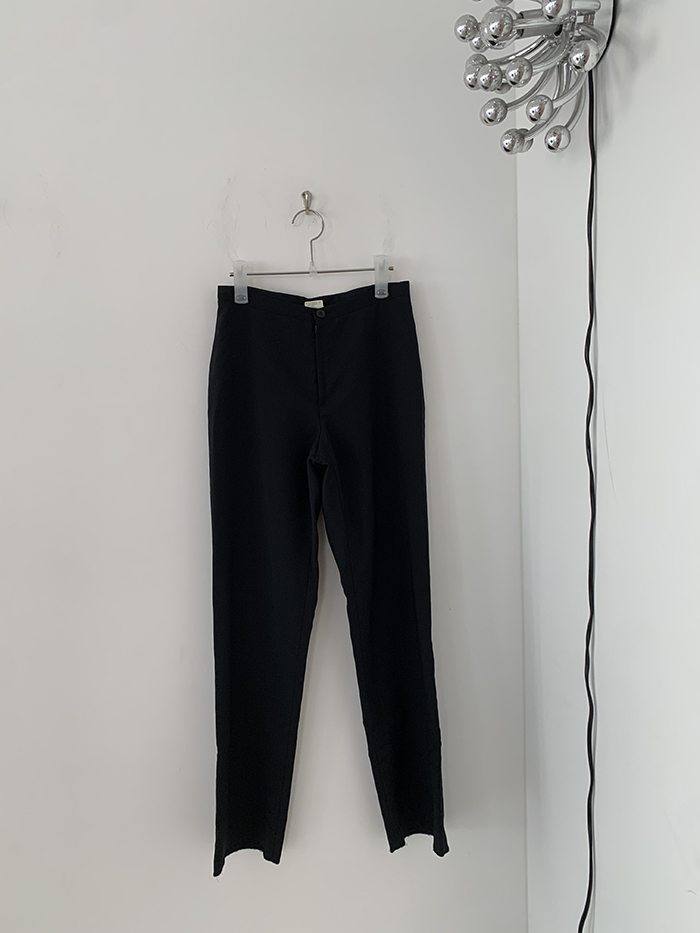 "Agnes.B" straight capri Pants / 상세사진/실측/정보해서 올리기