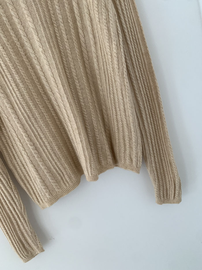 90's "Courreges" wool x nylon Knit 복제