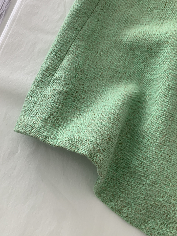 00's "JIL SANDER" wool check Skirt 복제