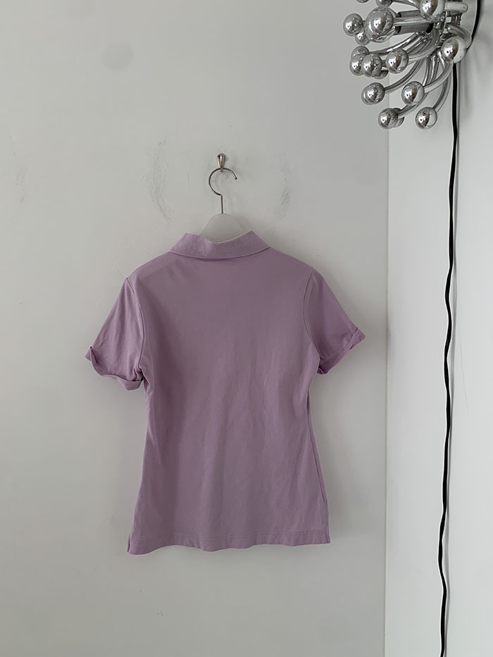 90's "Courreges" cotton Pique Knit 복제