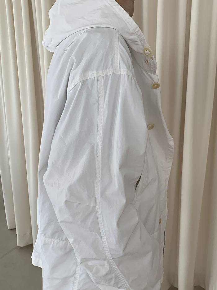 00's "Polo Ralph Lauren" ivory Mac Coat 복제