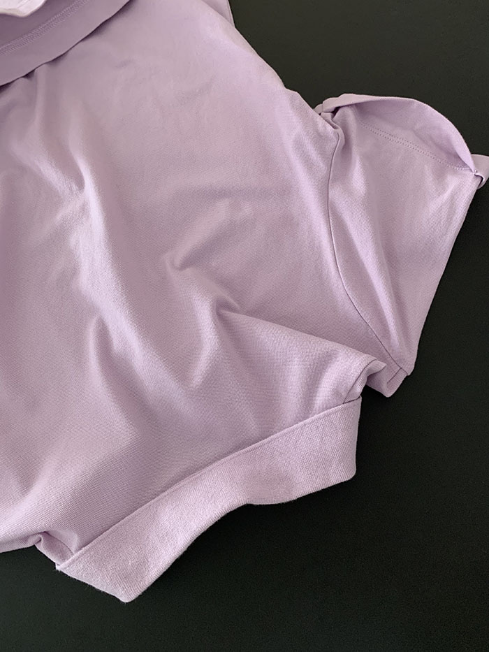 90's "Courreges" cotton Pique Knit 복제