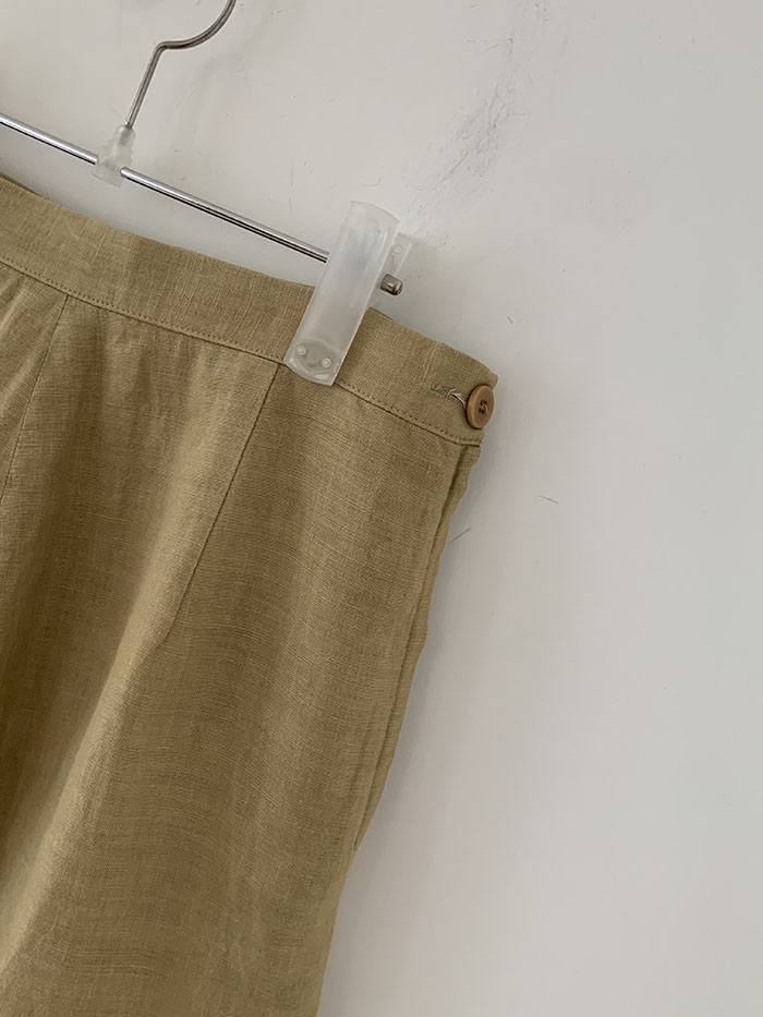 00's "Giorgio Armani" Black Skirt 복제