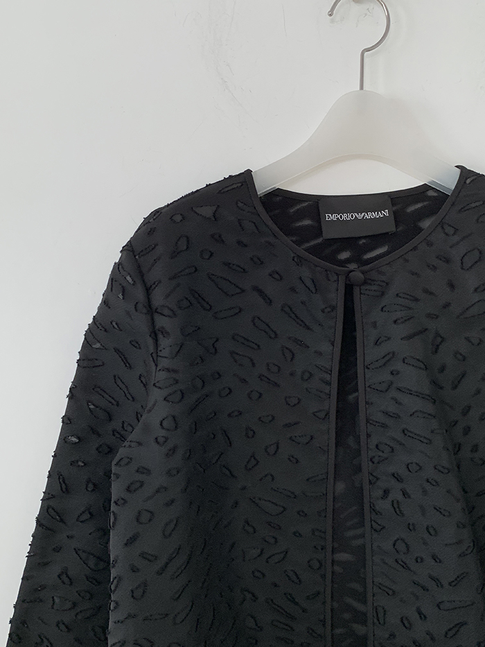 00's "Emporio Armani" cotton Shirt Jacket