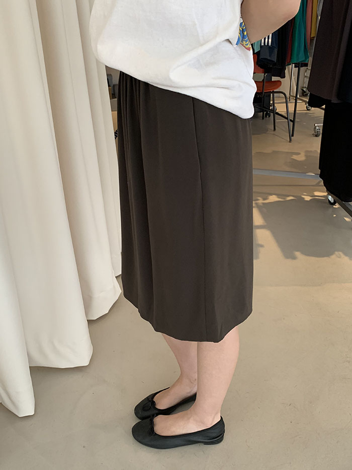 00's "PRADA" viscose Skirt 복제
