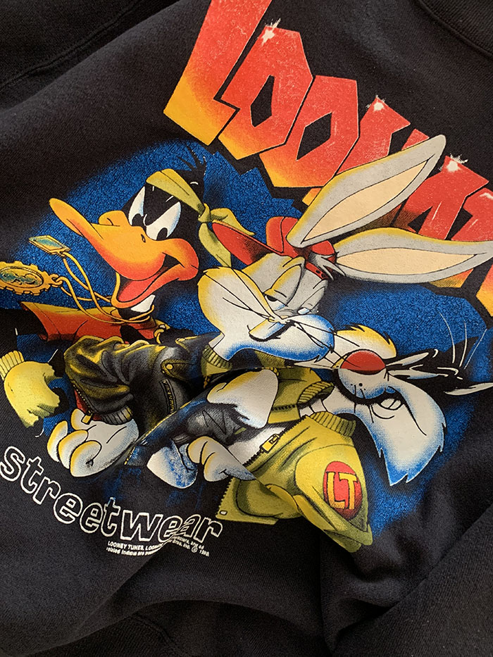 90's "Captain Santa" Sweatshirt 복제