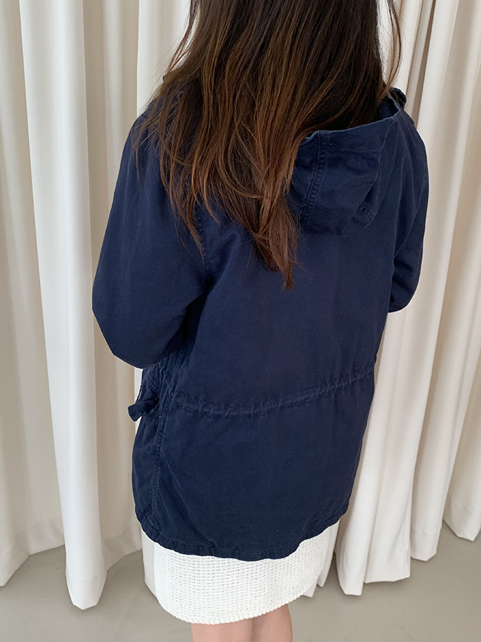 00's "Polo Ralph Lauren" cotton x linen Military Coat 복제
