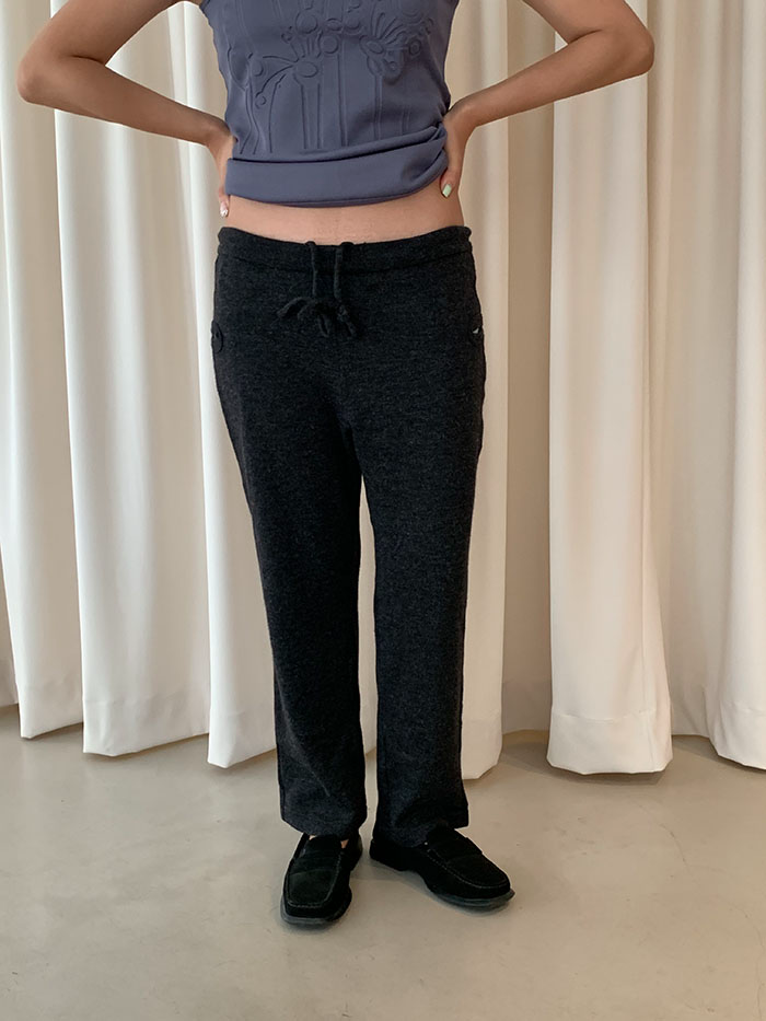 "Y's by Yohji Yamamoto" alpaca wool pants 복제