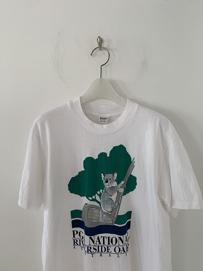 80's "LOS ANGELES" USA T-shirt 복제